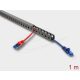Delock Huzalozási csatorna 20 x 20 mm - hosszúsága 1 m szürke