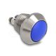 Delock nyomógomb beszereléshez, 12 mm, kék