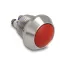 Delock Nyomógomb installáláshoz 12 mm 2 db. csavaros kapocs piros (22033)