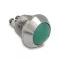 Delock Nyomógomb installáláshoz 12 mm 2 db. csavaros kapocs zöld (22034)