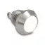 Delock Nyomógomb installáláshoz 12 mm 2 db. csavaros kapocs fehér (22035)