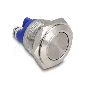   Delock Nyomógomb installáláshoz 16 mm 2 db. csavaros kapocs aktuátor lapos (22036)