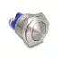 Delock Nyomógomb installáláshoz 16 mm 2 db. csavaros kapocs aktuátor nagyon domború (22037)