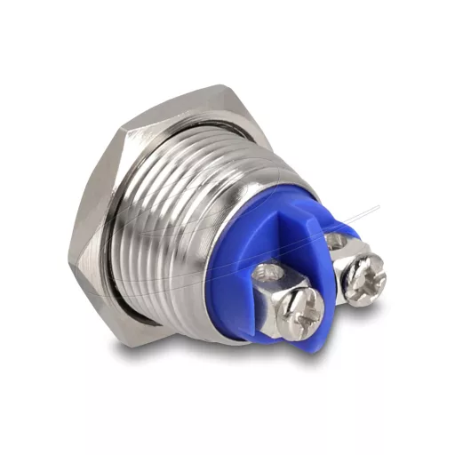 Delock Nyomógomb installáláshoz 16 mm 2 db. csavaros kapocs aktuátor nagyon magas (22039)