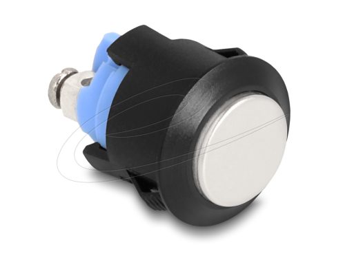 Delock Nyomógomb installáláshoz 16 mm 2 db. csavarhelyes működtető, jó minőségű műanyag zár a csomagban