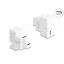 Delock PD 20 W-s, fehér, USB Type-C  töltő portos Keystone modul (41481)