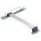 Delock PCIe Riser kártya x1 > PCI 32-Bit, 13cm-es kábellel (41857)