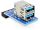 Delock USB 3.0 Pin fej, anya > 2 x USB 3.0 anya - egymáson elhelyezve (41865)