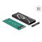 Delock Külső ház SuperSpeed USB B-kulcs M.2 SATA SSD-hez (42007)