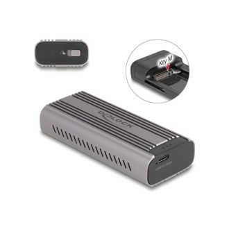   Delock USB Type-C  40 Gbps ház 1 x M.2 NVMe PCIe SSD-hez (42029)