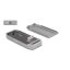Delock M.2 NVMe SSD ház USB 40 Gbps   szerszámmentes (42033)