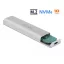 Delock M.2 NVMe PCIe SSD-hez kapcsolódó külso memória ház SuperSpeed USB 10 Gbps USB Type-C anya (42634)