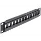 Delock 10" keystone patch panel, 12 portos (43259)