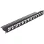 Delock 19" méretű, 24db lépcsőzetes elrendezésű porttal rendelkező Keystone patchpanel tehermentesít (43278)
