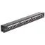 Delock 19" csatolós patch panel 24 portos Cat.6 (43295)