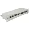 Delock 10  Patch Panel 12 Port Cat.6A szürke (43308)