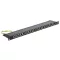 Delock 19" Patch Panel 24 Port Cat.6 0,5 U fekete (43316)