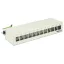 Delock Keystone asztali patch panel 12 portos szürke (43335)