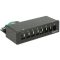 Delock Keystone asztali patch panel 8 portos fekete (43338)