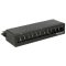 Delock Keystone asztali patch panel 12 portos fekete (43339)