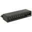 Delock Keystone asztali patch panel 12 portos fekete (43339)