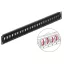 Delock 19" Keystone Patch Panel 24 portos, forgatható fekete (43340)
