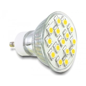   Delock GU10 LED világítás 15x SMD 3.5W, meleg fehér (46188)