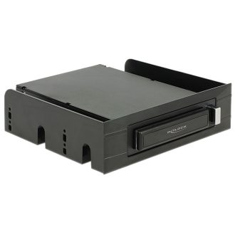   Delock 3.5  / 5.25  mobil rack 2.5  SATA-merevlemezekhez és SSD-khez (47213)