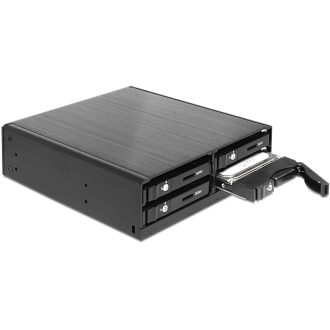   Delock 5.25  hordozható rack 4 x 2.5  SATA HDD / SSD-hez (47220)
