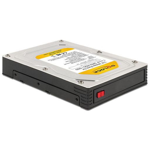 Delock 3.5" hordozható tároló 1 x 2.5" SATA HDD / SSD-hez (47224)