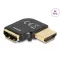 Delock HDMI adapter apa - anya 90 fok balra hajlítva 8K 60 Hz fém (60018)