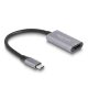 Delock Adapter USB Type-C  apa - HDMI anya (DP Alt Mód) 4K 60 Hz HDR és HDCP kiegészítéssel