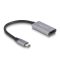 Delock USB Type-C  adapter HDMI (DP Alt Mode) 8K-hez HDR funkcióval alumínium (60021)