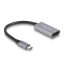 Delock USB Type-C  adapter HDMI (DP Alt Mode) 8K-hez HDR funkcióval alumínium (60021)