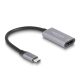 Delock USB Type-C  adapter HDMI (DP Alt Mode) 8K-hez HDR funkcióval alumínium