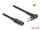 Delock Laptop töltőkábel adapterkábel USB Type-C anya - Acer 5,5 x 1,7 mm apa 90 fokban hajlított 15 cm (60038)