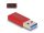 Delock USB 10 Gbps adapter A-típusú USB apa - USB Type-C  aktív anya piros (60044)