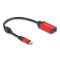 Delock USB Type-C  - DisplayPort adapter (DP Alt Mode) 8K 30 Hz-hez HDR funkcióval piros (60052)
