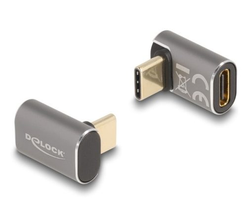 Delock USB-adapter 40 Gb/s USB Type-C  PD 3.0 100 W  8K 60 Hz szürke (60054)