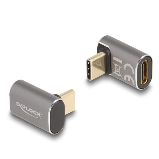 Delock USB-adapter 40 Gb/s USB Type-C  PD 3.0 100 W  8K 60 Hz szürke (60054)