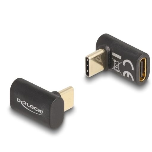 Delock USB-adapter 40 Gbps USB Type-C  PD 3.0 100 W 8K 60 Hz fekete (60056)
