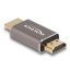 Delock HDMI adapter apa - apa 8K 60 Hz szürke fém (60086)