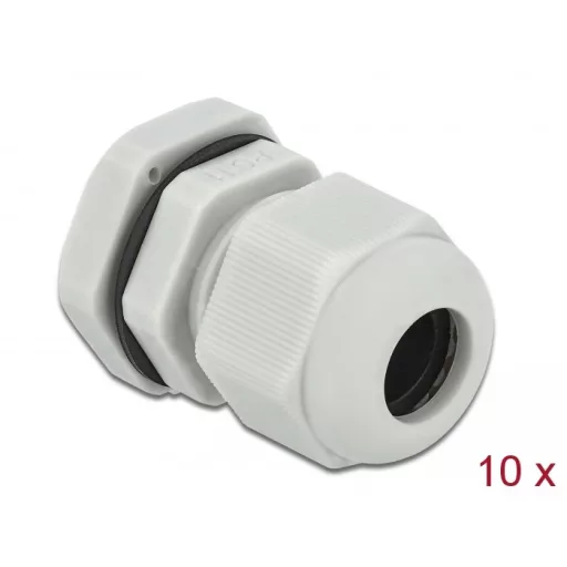 Delock PG11 tömszelence 10 db. szürke (60197)