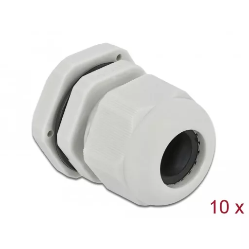 Delock PG16 tömszelence 10 db. szürke (60219)
