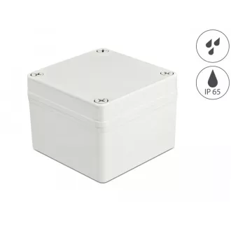   Delock Installációs ház IP65 vízhatlan 100 x 100 x 75 mm szürke (60397)