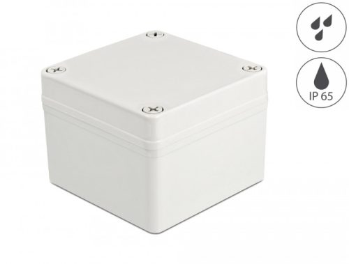 Delock Installációs ház IP65 vízhatlan 100 x 100 x 75 mm szürke (60397)