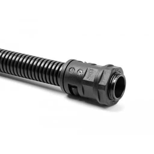 Delock Kábel védő borítás 2 m x 18,5 mm PG13,5 vezeték csatlakozós készlet fekete (60464)