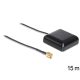 Navilock GNSS GPS antenna NL-200AA SMA Stecker 15 m nagy nyereségű Navilock (60521)