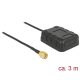 Navilock GNSS Beidou+GPS antenna NL-290BG SMA csatlakozó 3 m Navilock