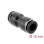 Delock Pneumatikus csatlakozó 12 mm, egyenes kialakítás (60742)